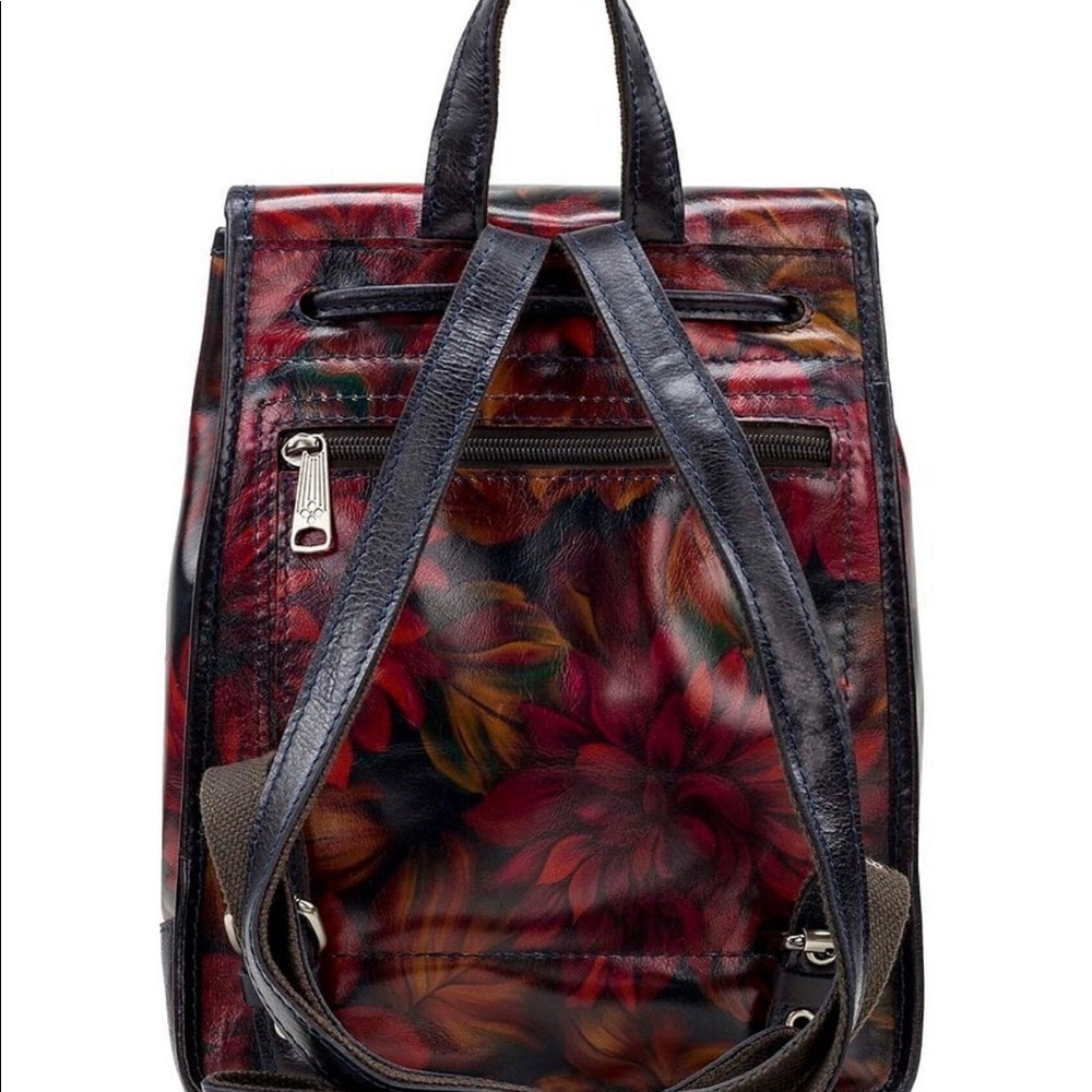 Patricia Nash Rustic Mums Collection Seluci Backpack - Picture 3 of 9